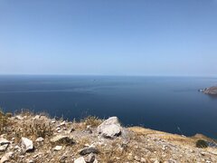 Panorama Funkberg richtung N aufs Meer